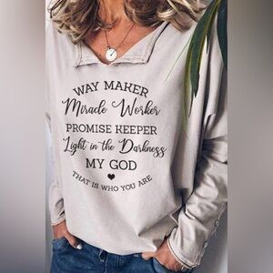 Just Fashion Now Christian worship shirt